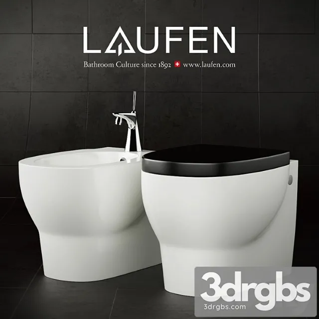 Podviesnoi Unitaz I Bidie Laufen Mimo 2 3D Model Download