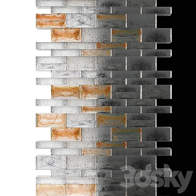 Poesia glass bricks 3DModel Poesia glass bricks 3DModel