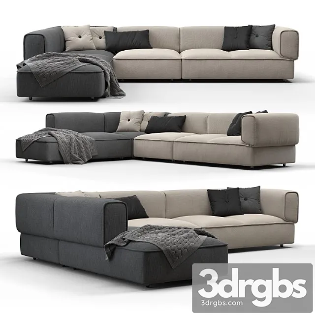 Poff sofa 2 3D Model Download Poff sofa 2 3D Model Download