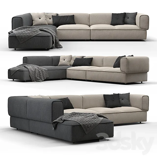 Poff sofa 3DModel Poff sofa 3DModel