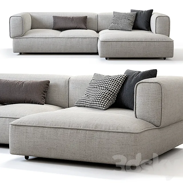Poff sofa (v2) 3DModel Poff sofa (v2) 3DModel