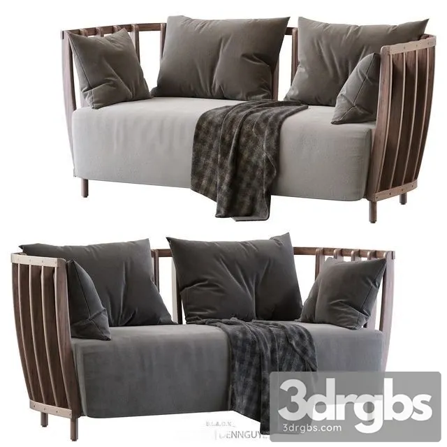 Pohjanmaan Capri Sofa 3D Model Download Pohjanmaan Capri Sofa 3D Model Download