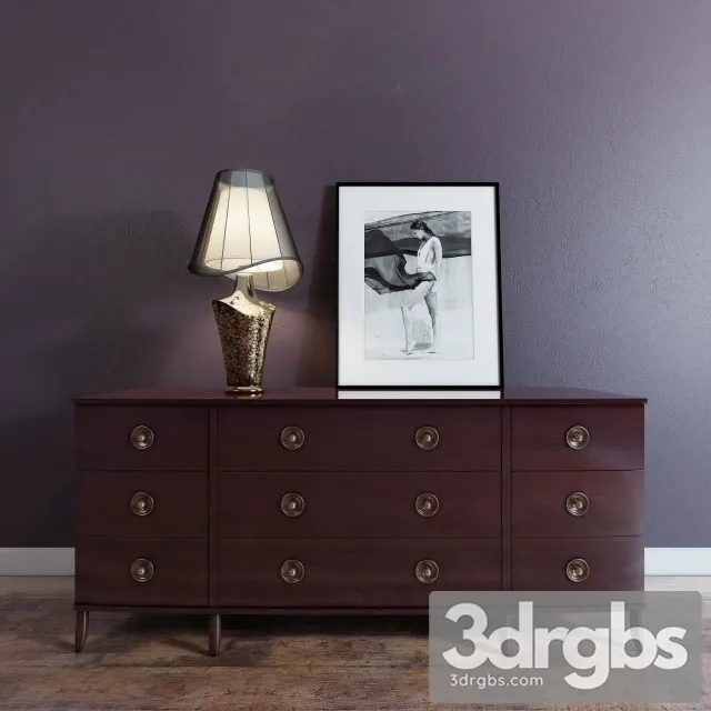 Poignet Dresser Decor 3D Model Download