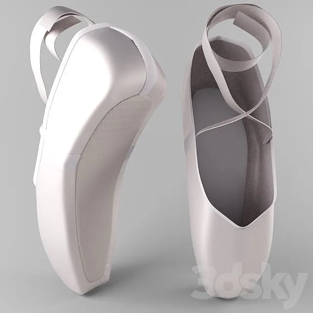 Pointe Shoes 3DModel