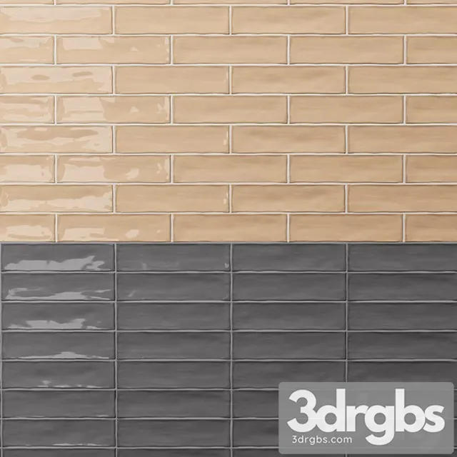 Poitiers tile 3D Model Download