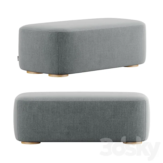 Polar Lounge Bench 3DModel Polar Lounge Bench 3DModel