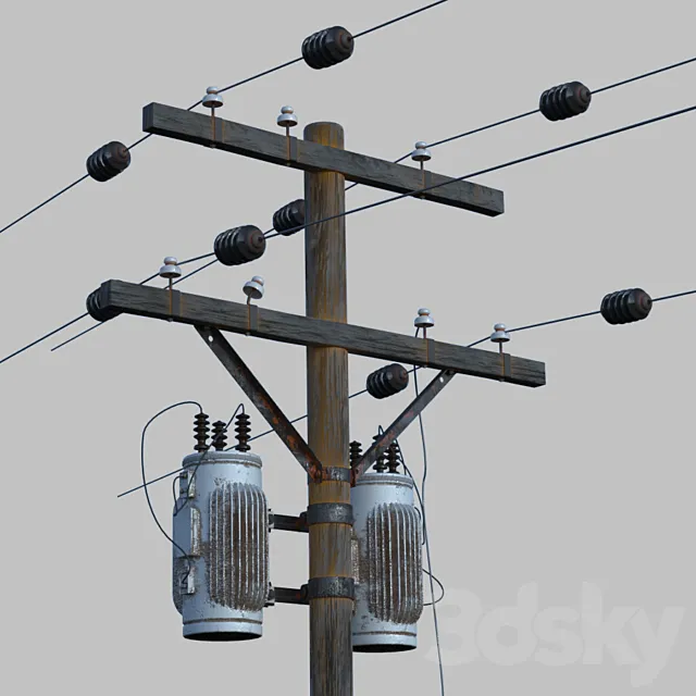 pole 3DModel pole 3DModel