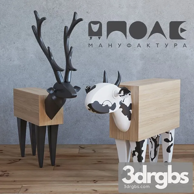 Pole mebel 2 3D Model Download