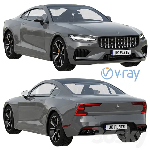 Polestar 1 3D Model