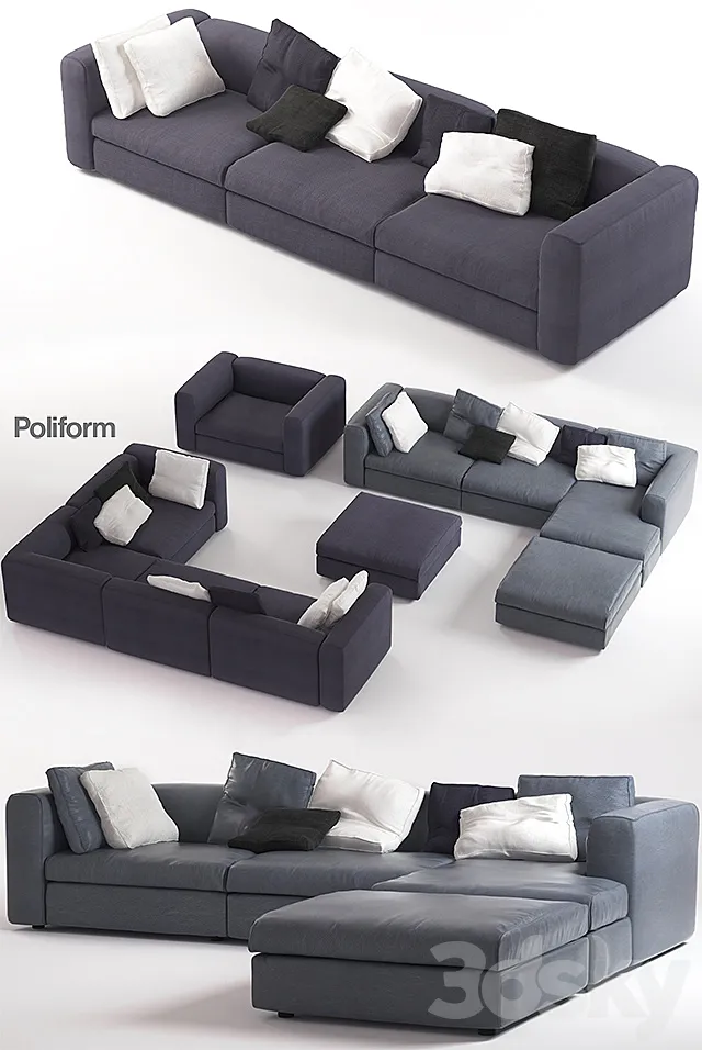 Poliform _ Dune 3DModel