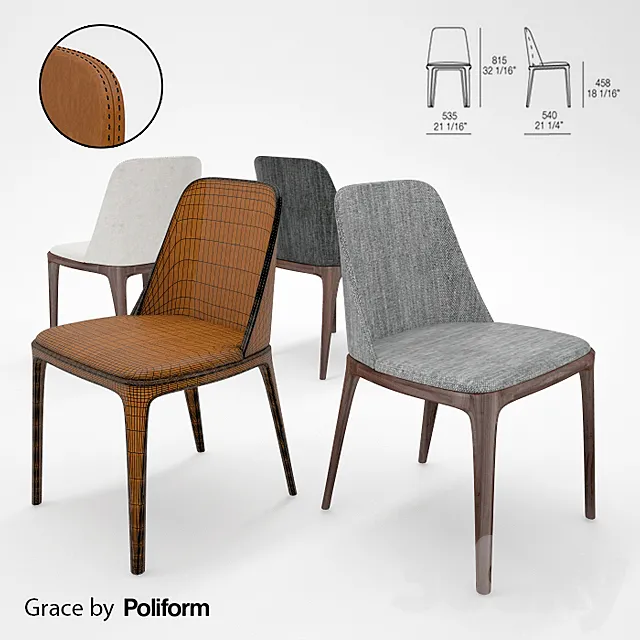 Poliform _ GRACE 3DModel Poliform _ GRACE 3DModel