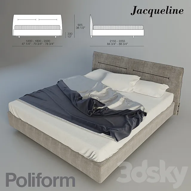 Poliform _ Jacqueline Poliform 3DModel