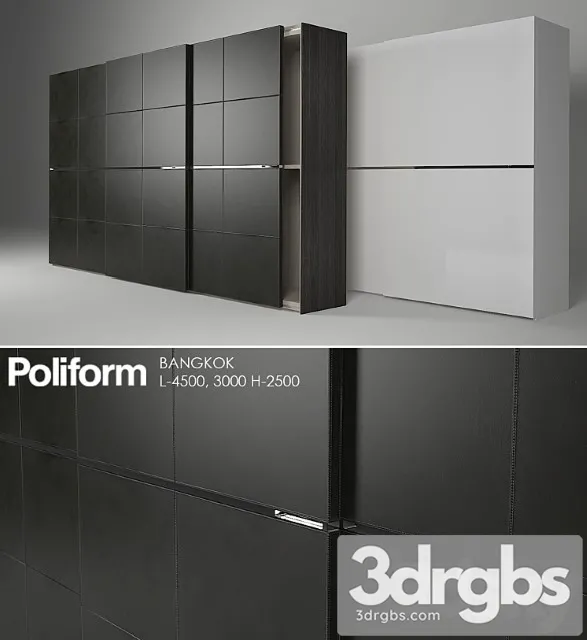 Poliform Bangkok 3D Model Download