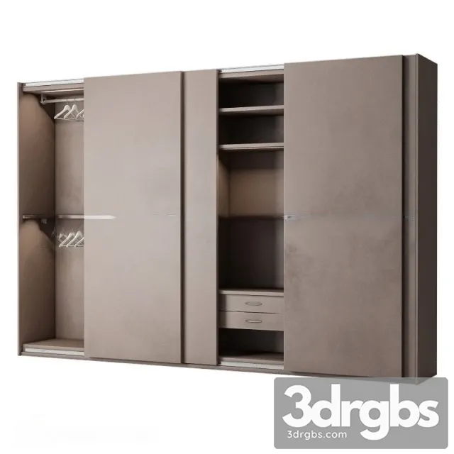 Poliform Bangkok 4 Door Slide 3D Model Download