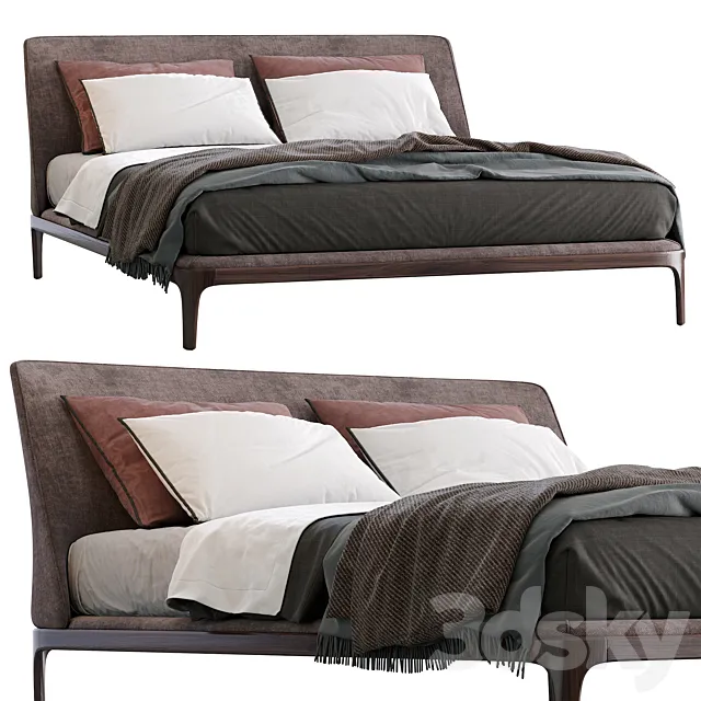 Poliform Bed Kelly 3DModel Poliform Bed Kelly 3DModel