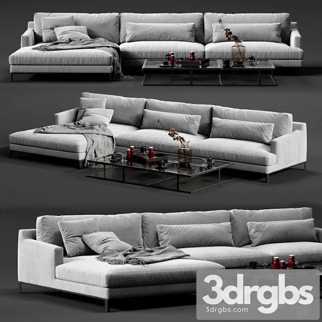 Poliform Bellport Corner Sofa 3D Model Download Poliform Bellport Corner Sofa 3D Model Download