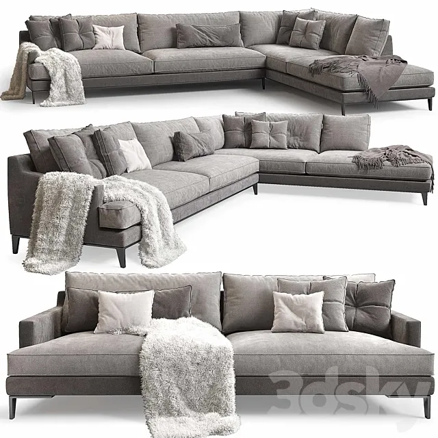 Poliform Bellport Sofa 03 3D Model