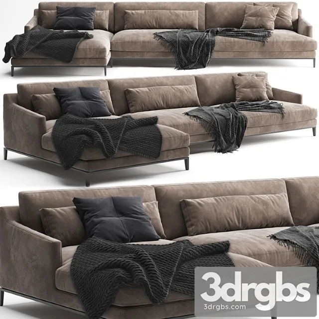 Poliform Bellport Sofa 10 3D Model Download Poliform Bellport Sofa 10 3D Model Download