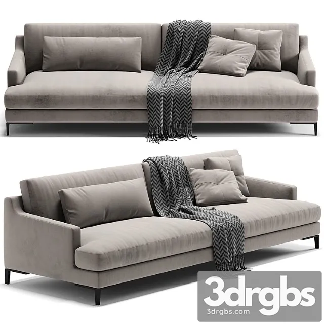Poliform Bellport Sofa 12 3D Model Download