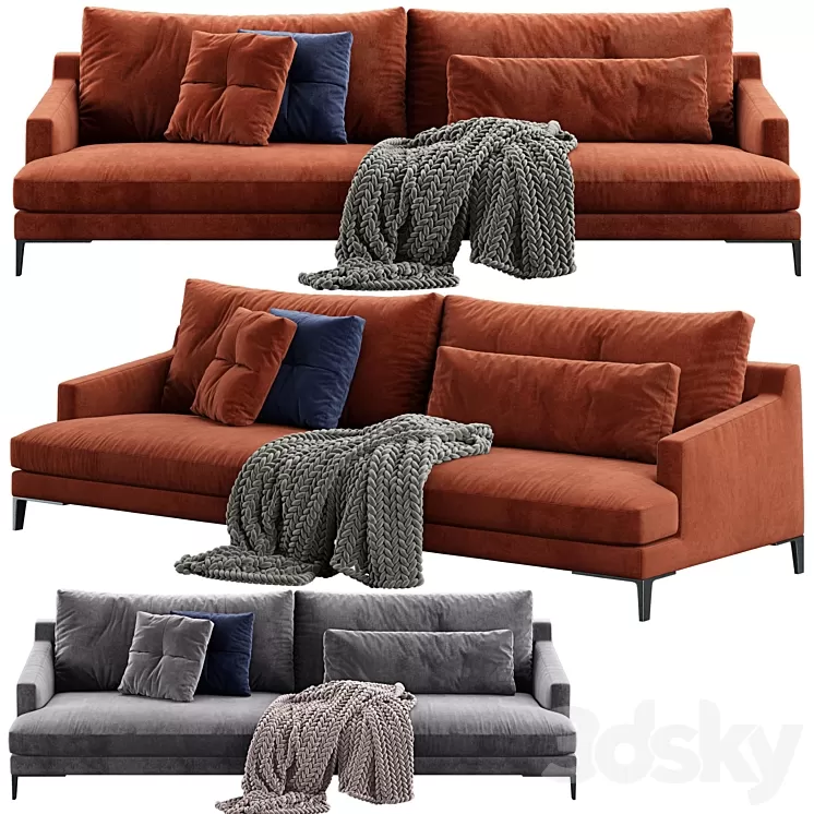 Poliform Bellport Sofa 3D Model