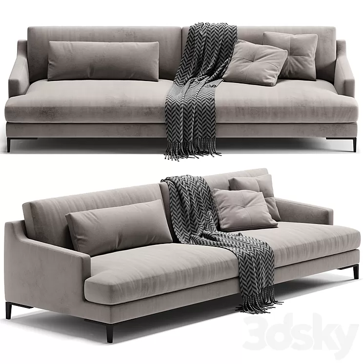 Poliform bellport sofa 3D Model