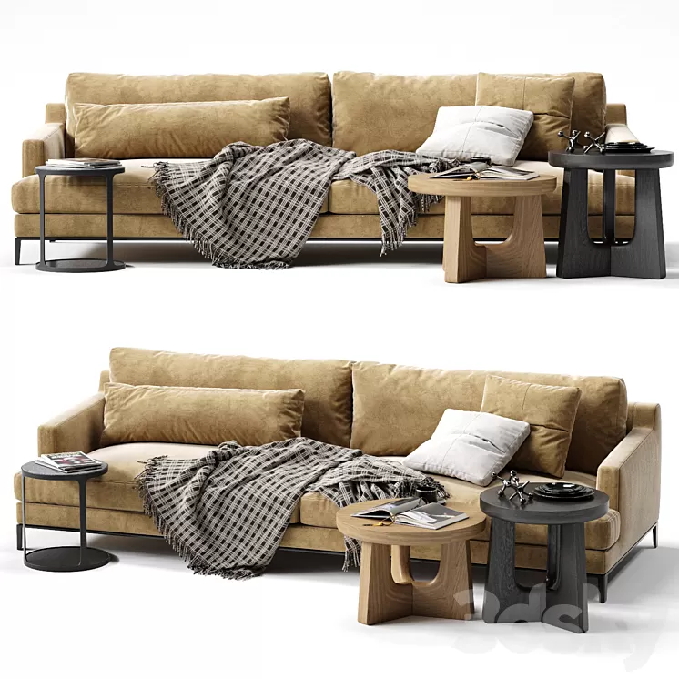 POLIFORM BELLPORT Sofa 3D Model