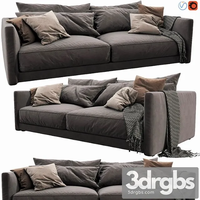 Poliform bristol 2 3D Model Download