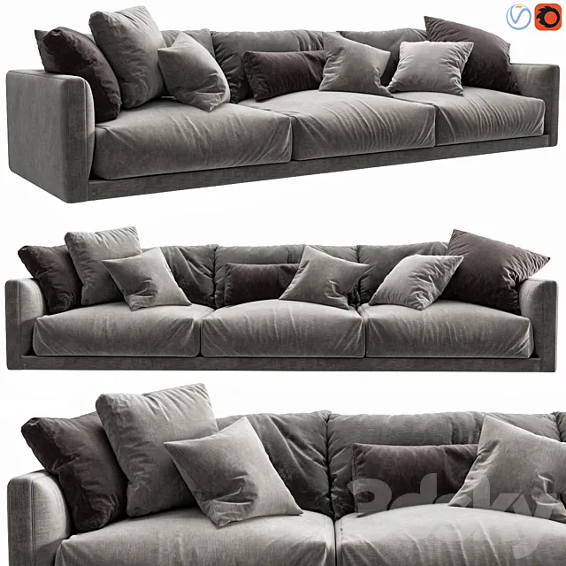 Poliform bristol 3D Model