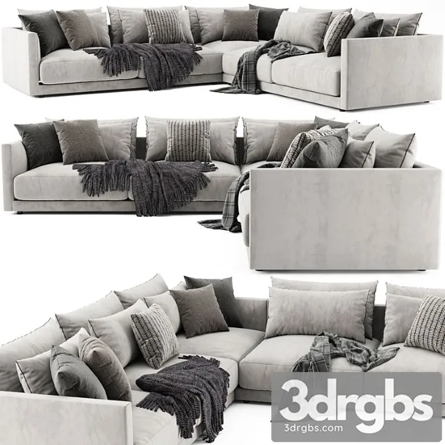 Poliform Bristol L Shaped 3D Model Download