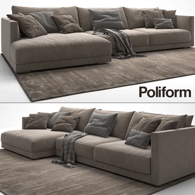 POLIFORM BRISTOL SOFA 3D Model