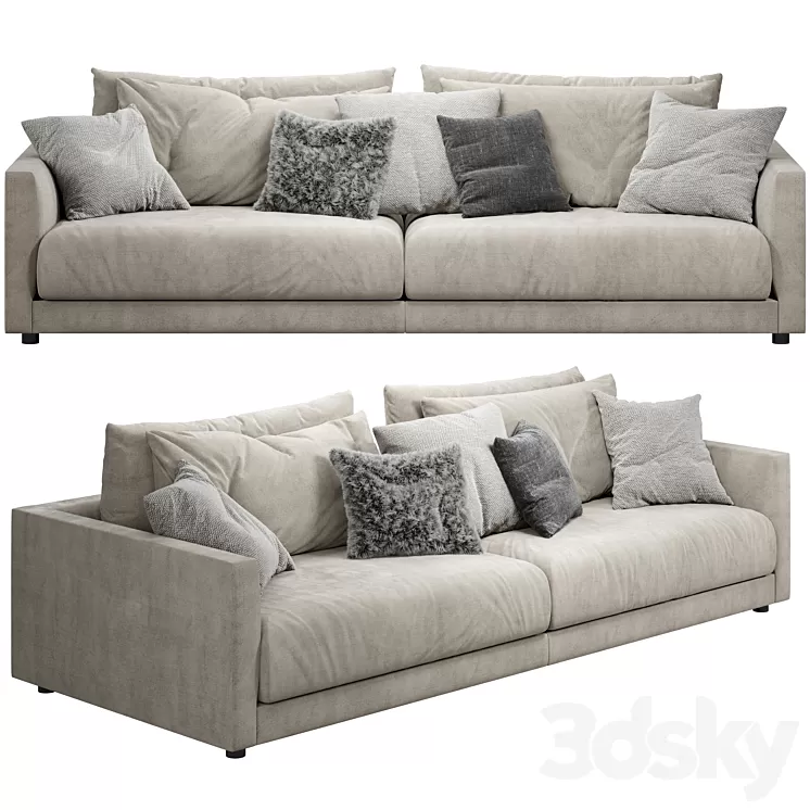 Poliform Bristol Sofa 3D Model