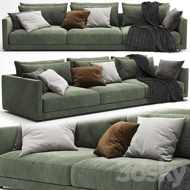 Poliform Bristol Sofa 3DModel Poliform Bristol Sofa 3DModel