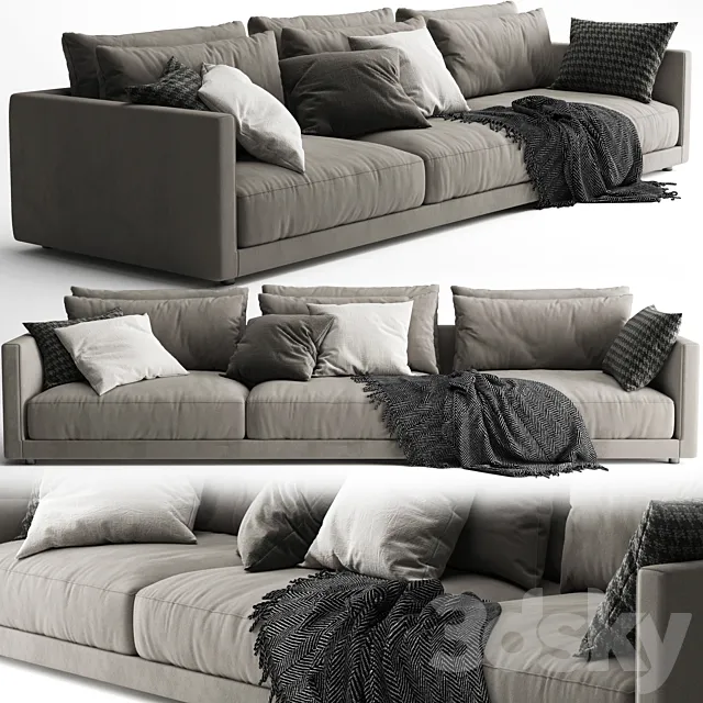 Poliform Bristol Sofa B 3DModel