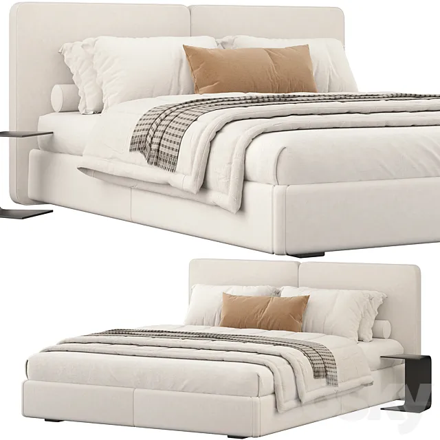 Poliform bruce bed 3DModel Poliform bruce bed 3DModel