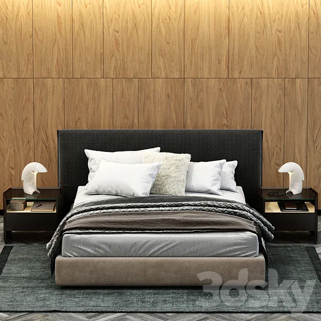 POLIFORM BRUCE BED 3DModel