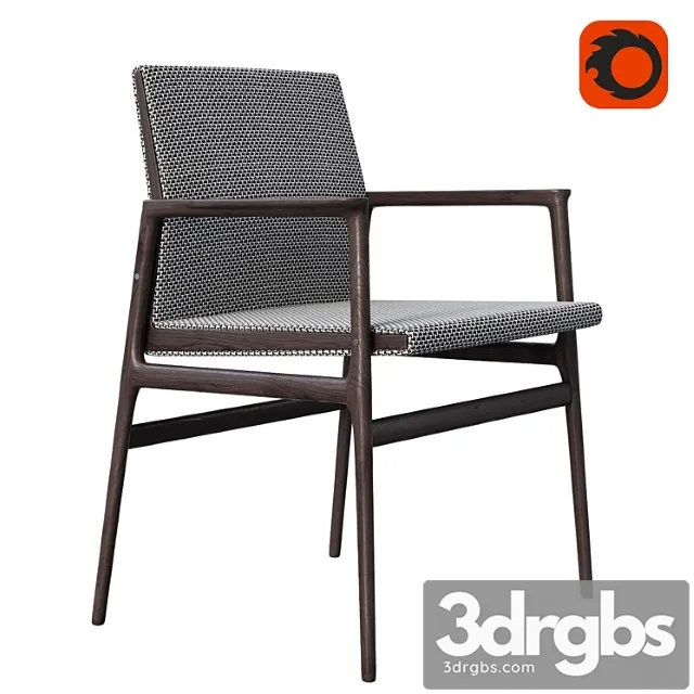Poliform chair ipanema 2 3D Model Download Poliform chair ipanema 2 3D Model Download