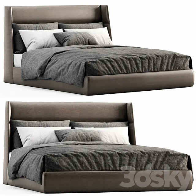 Poliform chloe bed 3DModel Poliform chloe bed 3DModel