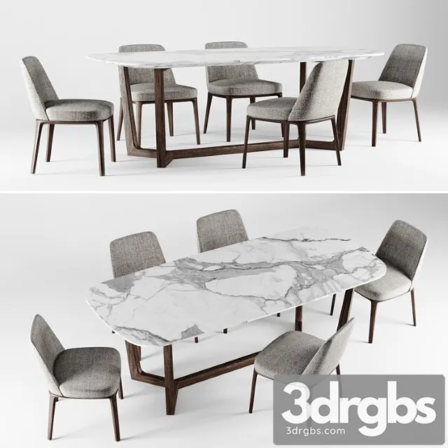 Poliform Concorde And Sophie 3D Model Download