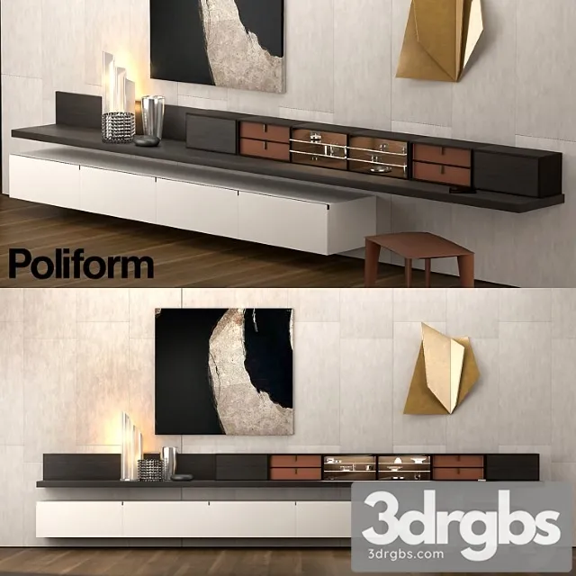 Poliform Day Collection 3D Model Download