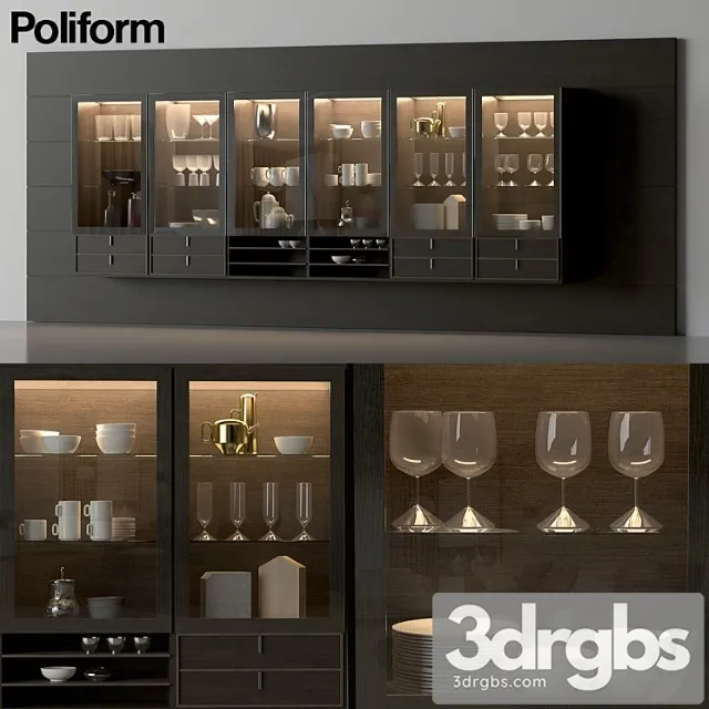 Poliform Day Collecton 2017 Showcase 3D Model Download