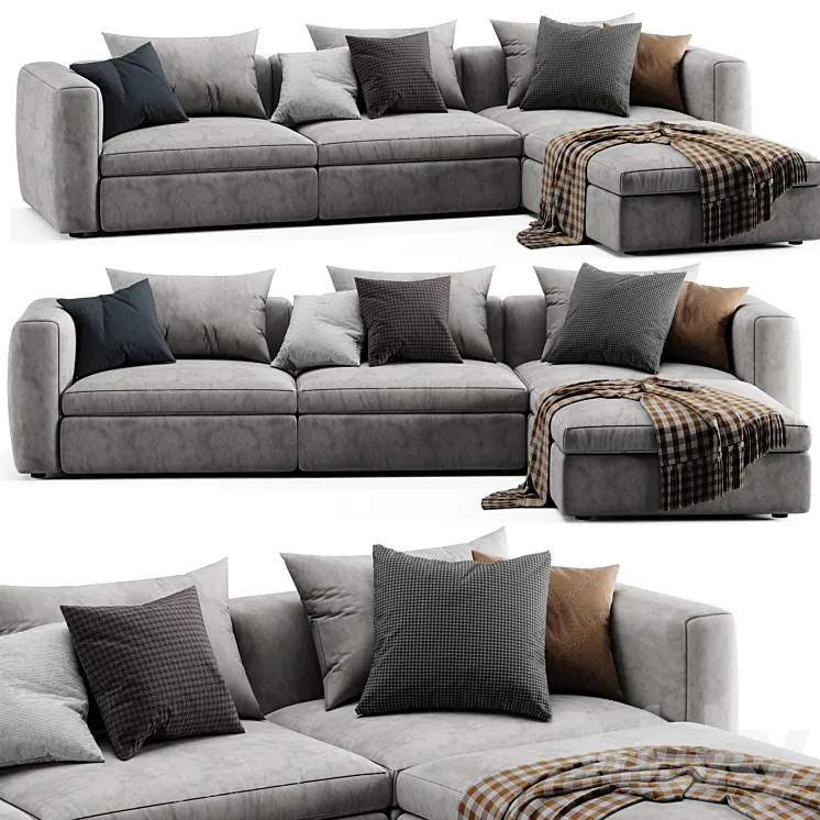 Poliform Dune Chaise Longue Sofa 3D Model Free Download Poliform Dune Chaise Longue Sofa 3D Model Free Download