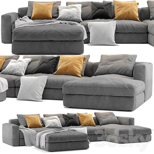Poliform Dune Sofa 3D Model