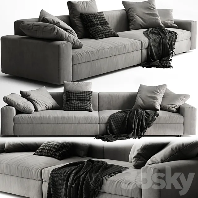 Poliform Dune Sofa 3DModel Poliform Dune Sofa 3DModel