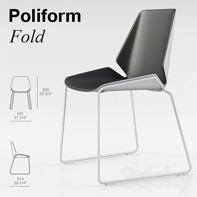 Poliform Fold 3DModel