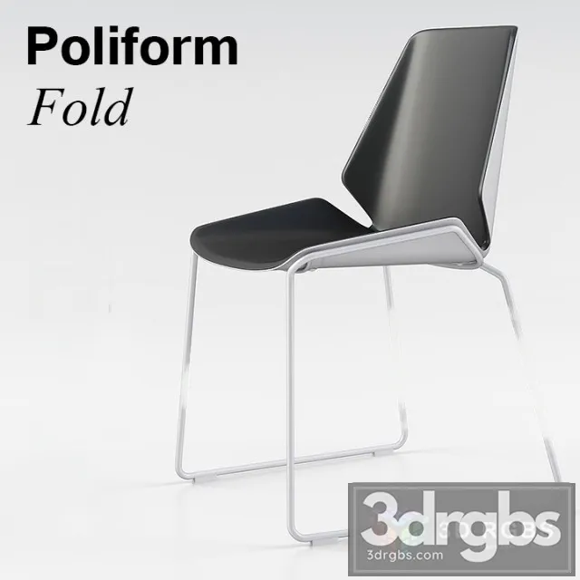Poliform Fold Chair 3D Model Download Poliform Fold Chair 3D Model Download