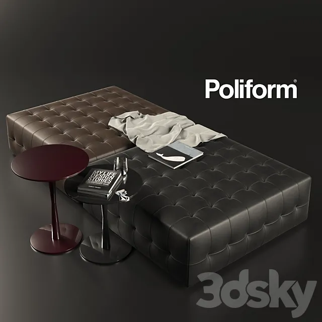 POLIFORM GANT _ FLUTE 3DModel POLIFORM GANT _ FLUTE 3DModel