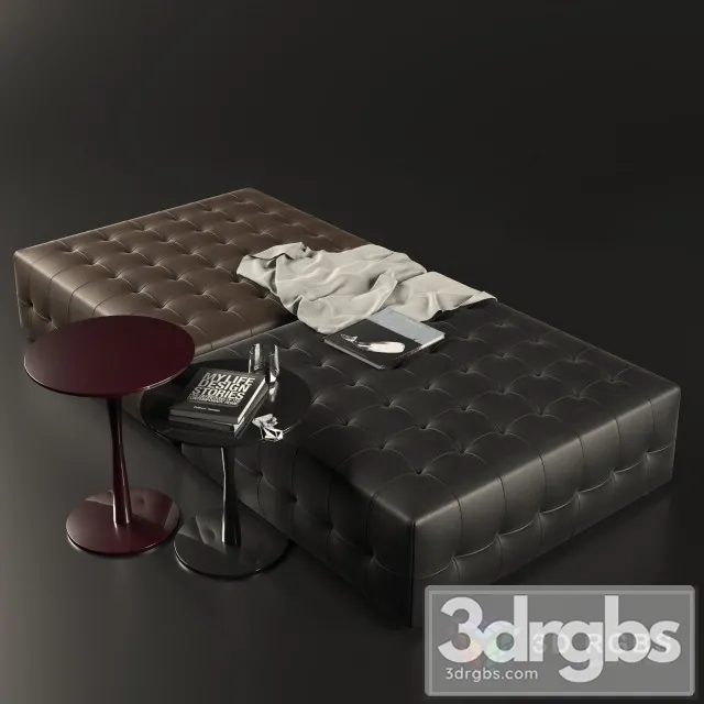 Poliform Gant Flute 3D Model Download