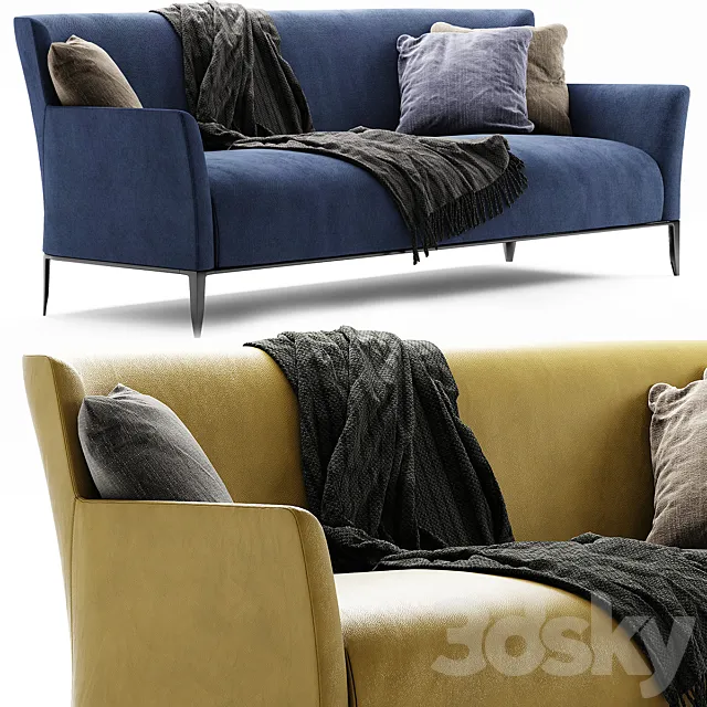 Poliform Gentleman sofa 3DModel