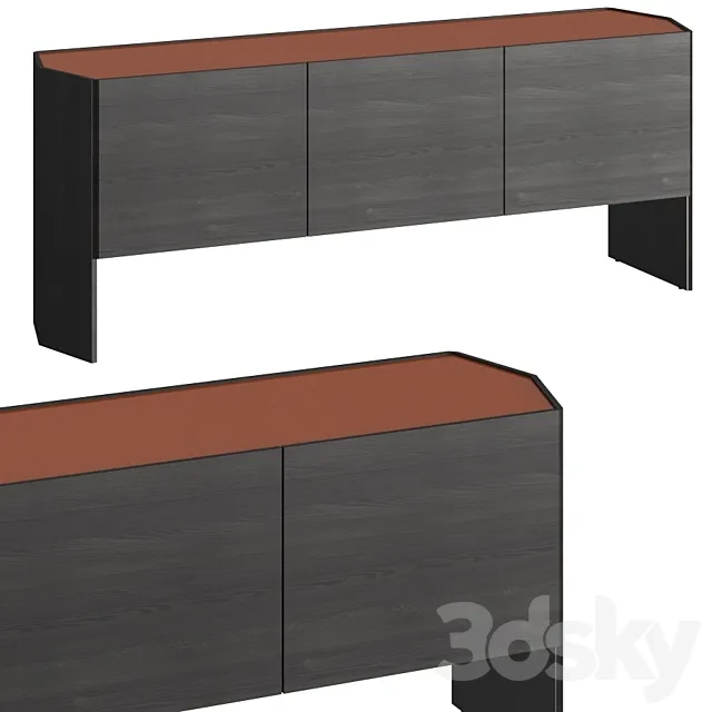 Poliform Gio Sideboard 3DModel Poliform Gio Sideboard 3DModel