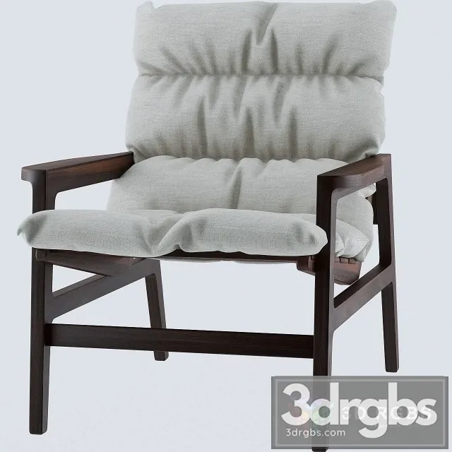 Poliform Ipanema Armchair 2 3D Model Download
